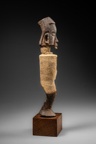Anthropomorphic power figure "buti", D. R. Congo, Teke, Size: H: 27,5 cm (H: 10.8 inch), ID: 3053701 - 3/4