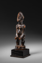 Kleine weibliche Figur "tugubele", Côte d'Ivoire, Senufo, Größe: H: 18,5 cm (H: 7.3 inch), ID: 3053698 - 5/5