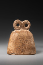 Old Syrian Eye (Goggle) Idol, ca. 3500 - 3300 BC, North Mesopotamia – Northeastern Syria, Tell Brak, Size: H: 6 cm B: 5 cm (H: 2.4 inch B: 2.0 inch), ID: 3053750 - 3/5