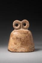 Old Syrian Eye (Goggle) Idol, ca. 3500 - 3300 BC, North Mesopotamia – Northeastern Syria, Tell Brak, Size: H: 6 cm B: 5 cm (H: 2.4 inch B: 2.0 inch), ID: 3053750 - 5/5