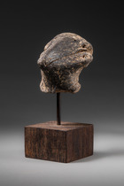 Kopf eines Vinca Idols, 5. Jahrtausend v.Chr., Donauraum, Balkan, Größe: H: 6 cm (H: 2.4 inch), ID: 3053753 - 2/5