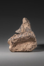 Seated Vinca idol, 5th millennium BC, Danube region, Balkans, Size: H: 9 cm (H: 3.5 inch), ID: 3053754 - 6/6