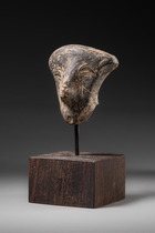 Kopf eines Vinca Idols, 5. Jahrtausend v.Chr., Donauraum, Balkan, Größe: H: 5,5 cm (H: 2.2 inch), ID: 3053755 - 2/5