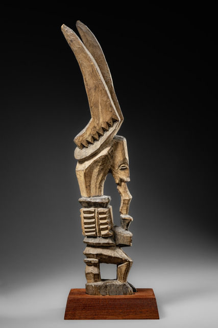 Frühe Schreinfigur "ikenga", Nigeria, Igbo, Größe: H: 42 cm (H: 16.5 inch), ID: 3053769